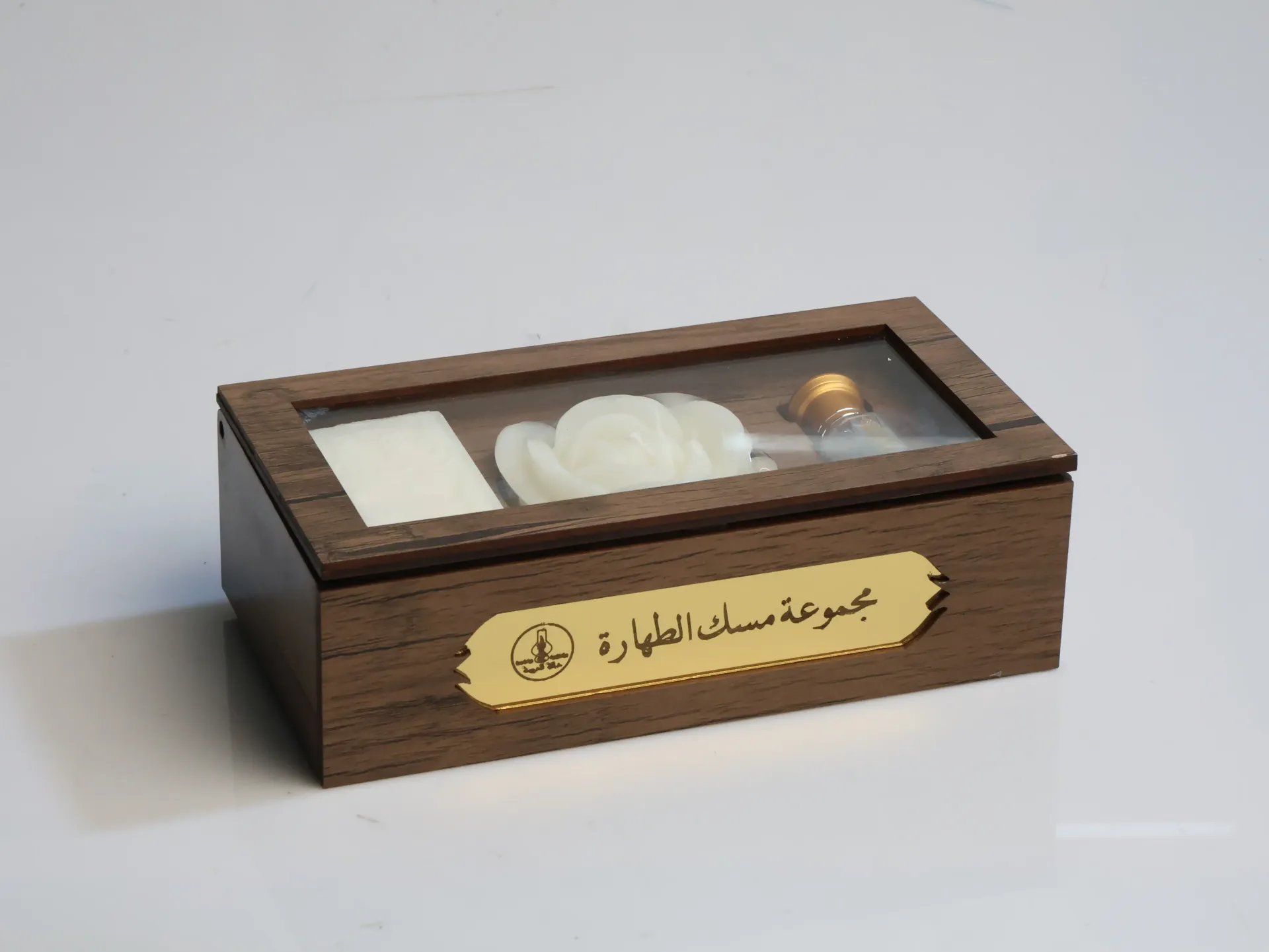 ليبرا مجموعة العروس (مسك الطهارة + صابونة مسك الطهارة + شمعة مسك الطهارة )