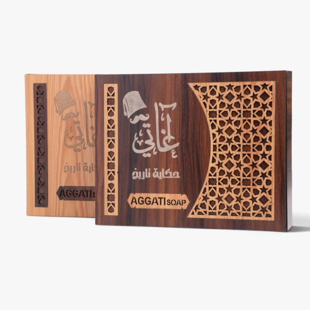 صابون اغاتي حكاية تاريخ 12 ق - خشب